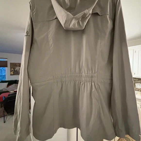 Eddie Bauer Women's Light Tan Hooded Jacket - Picture 2 of 16